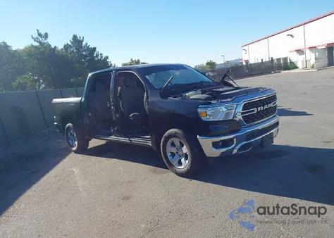 2023 Ram 1500 Big Horn 4X2 5'7 Box from USA, damaged, VIN 1C6RREFG3PN659550